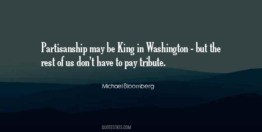 Pay Tribute Quotes #1670422