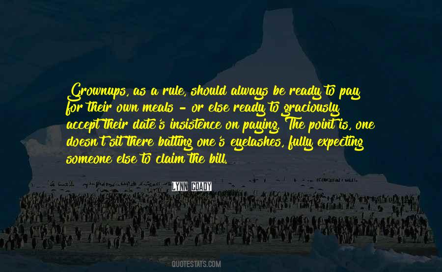Pay Your Bill Quotes #145409
