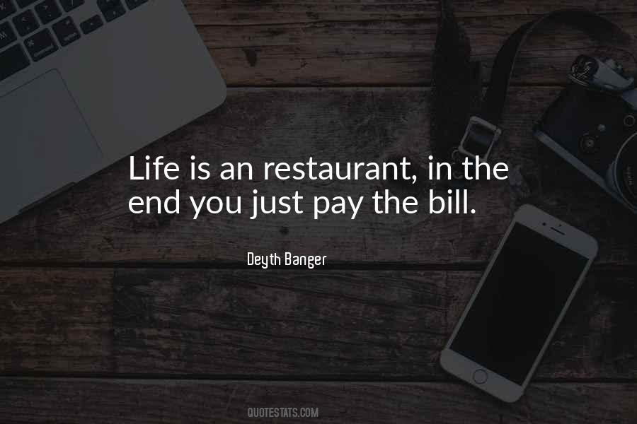 Pay Your Bill Quotes #709038