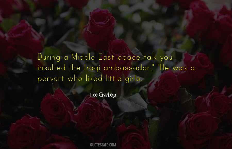Peace Ambassador Quotes #1028351