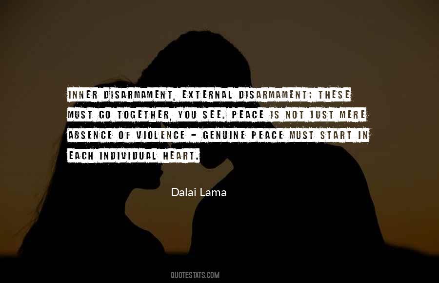 Peace And Disarmament Quotes #1443819