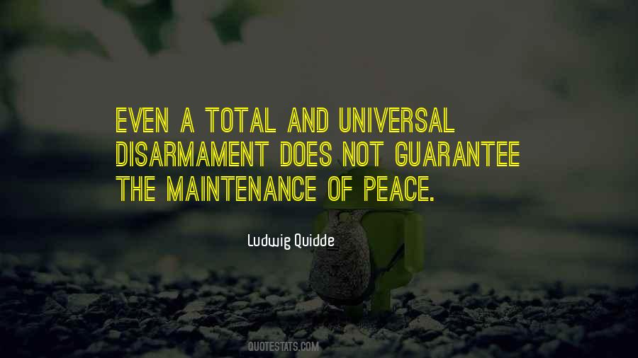 Peace And Disarmament Quotes #221386