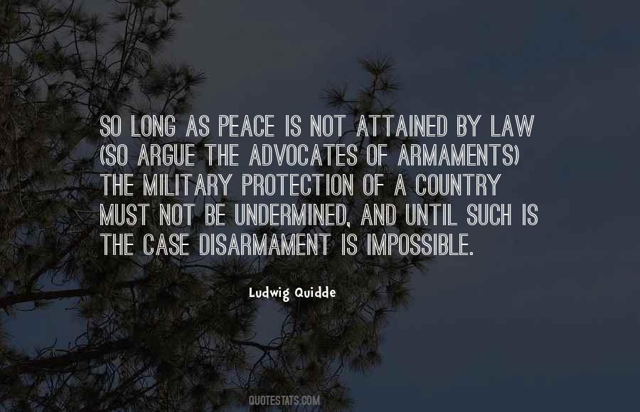 Peace And Disarmament Quotes #456321