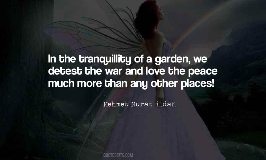 Peace And Tranquillity Quotes #130904