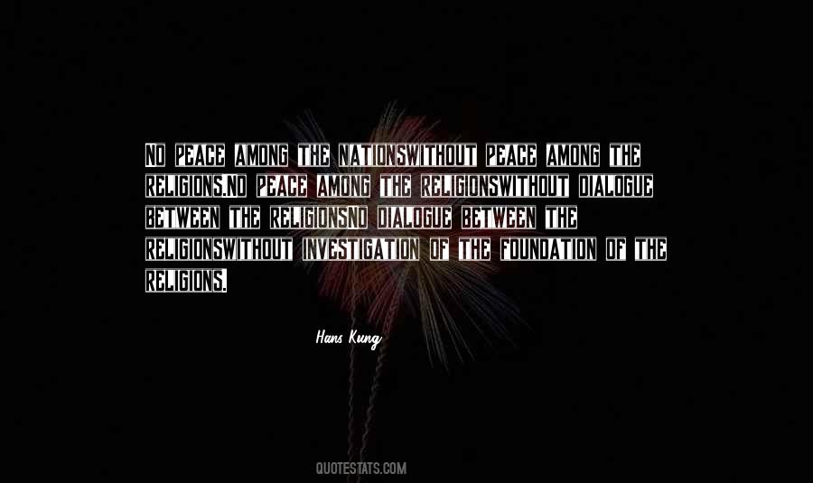 Peace Between Religions Quotes #1086449