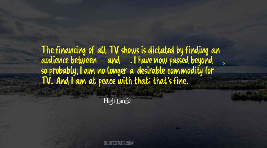 Peace Finding Quotes #1203749