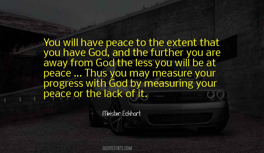Peace From God Quotes #1093759