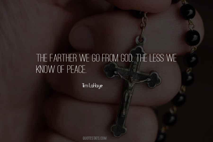 Peace From God Quotes #579232