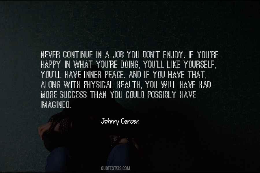 Peace Health Quotes #1004451