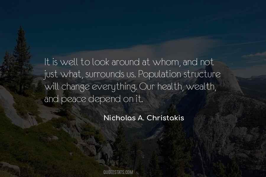 Peace Health Quotes #117795