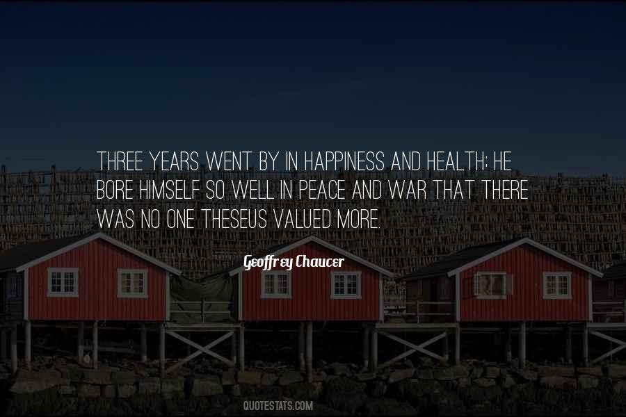 Peace Health Quotes #1511319