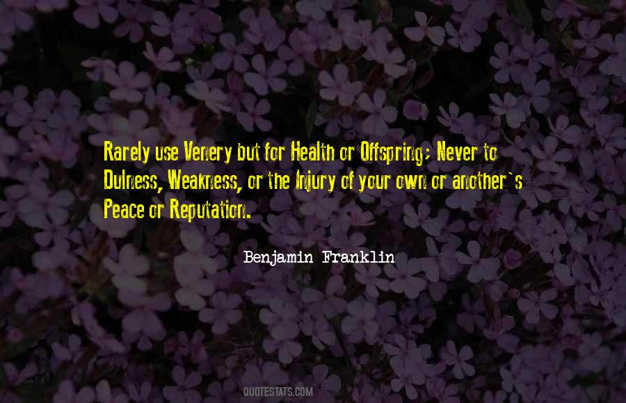 Peace Health Quotes #300466