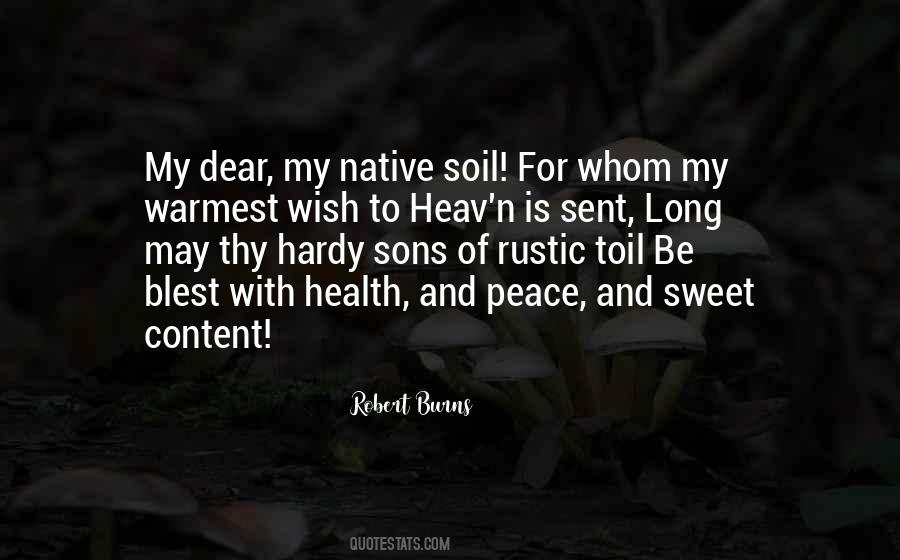 Peace Health Quotes #402787