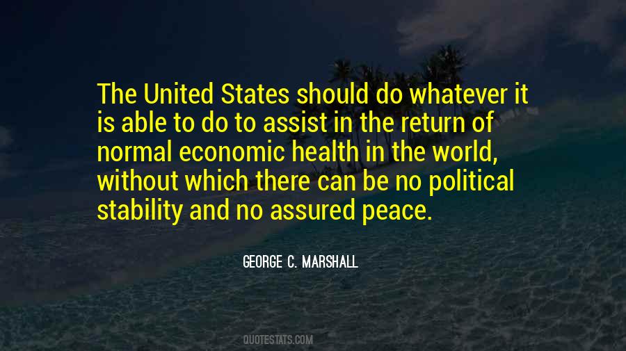 Peace Health Quotes #447120