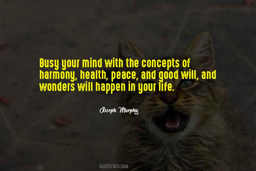 Peace Health Quotes #473056