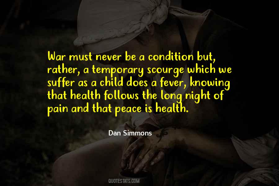 Peace Health Quotes #767578