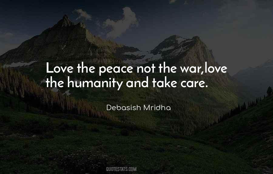 Peace Hope And Love Quotes #1073338