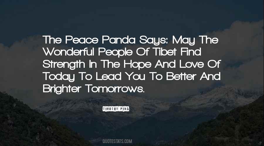 Peace Hope And Love Quotes #626888