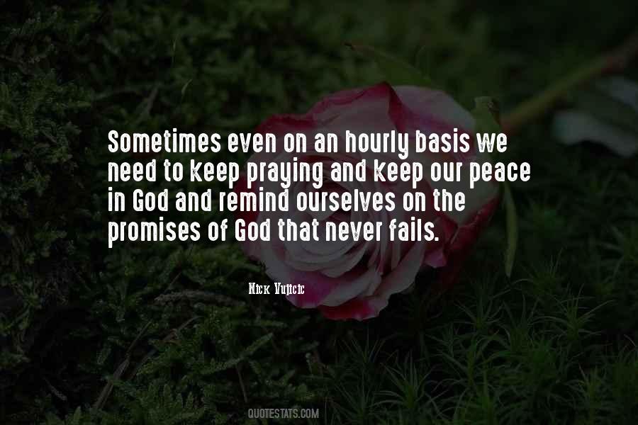 Peace In God Quotes #1091487