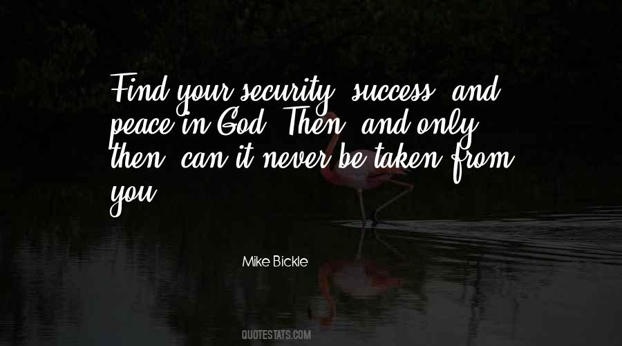 Peace In God Quotes #1496049