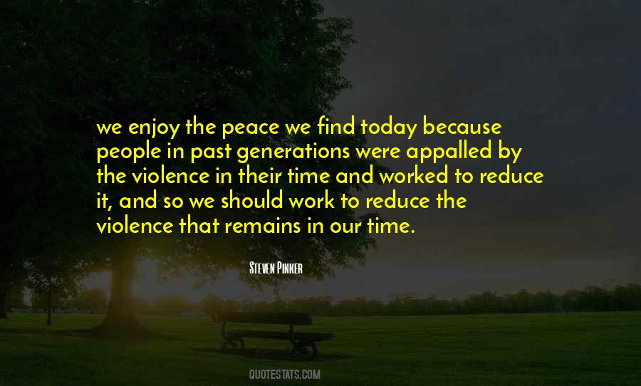 Peace In Our Time Quotes #1145667