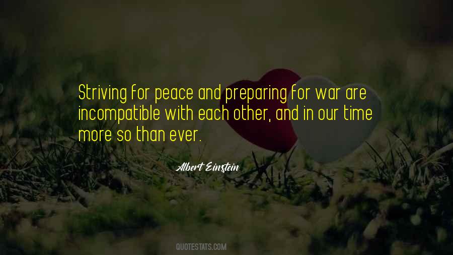 Peace In Our Time Quotes #688591