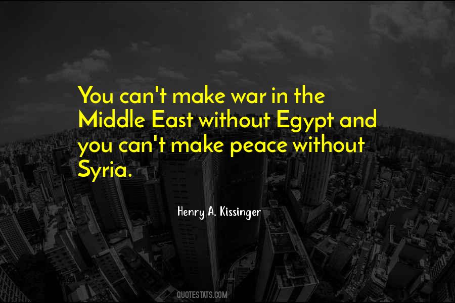 Peace In Syria Quotes #1646624