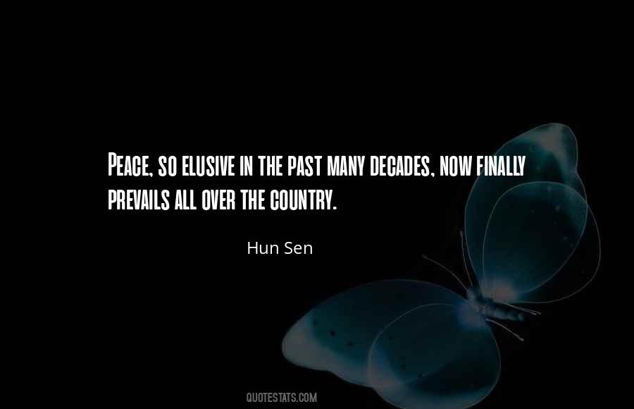 Peace In The Country Quotes #1240192