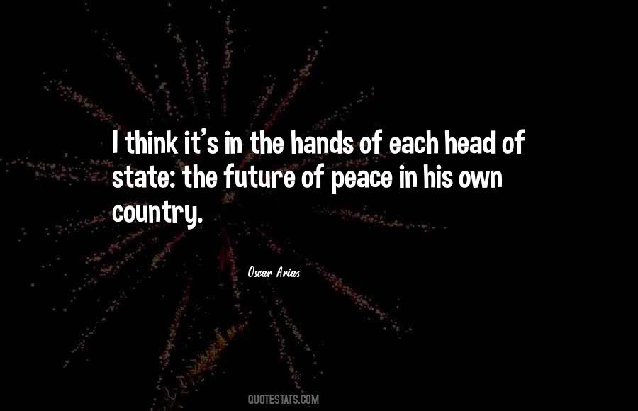 Peace In The Country Quotes #1716128