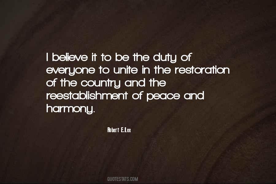 Peace In The Country Quotes #573228
