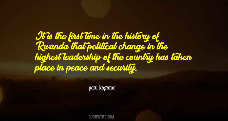 Peace In The Country Quotes #878101