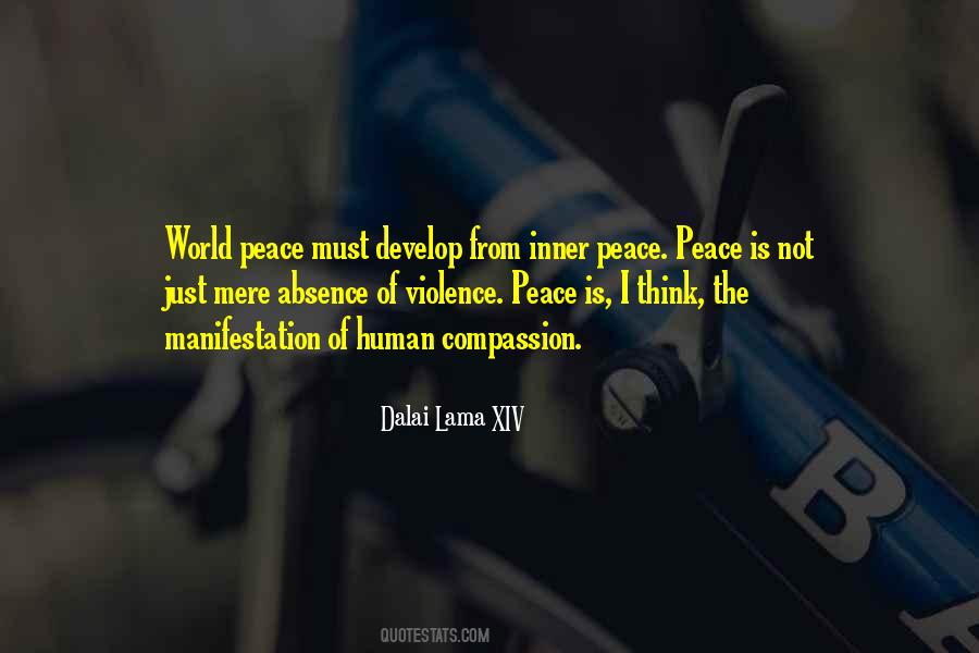 Peace Inner Quotes #17914