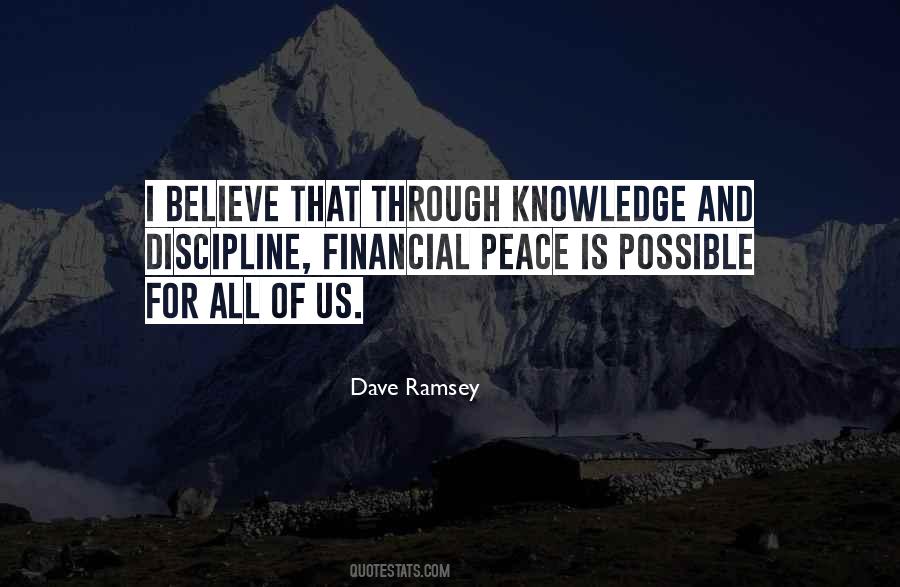 Peace Is Possible Quotes #1596932