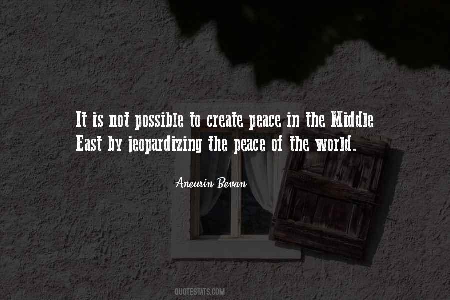 Peace Is Possible Quotes #1854822