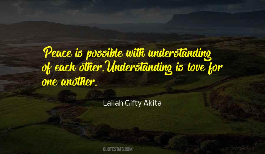 Peace Is Possible Quotes #353833