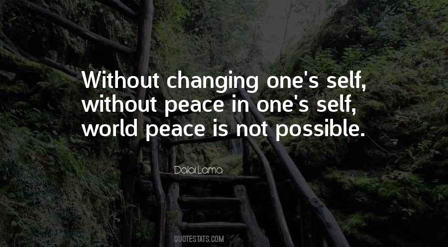 Peace Is Possible Quotes #606624