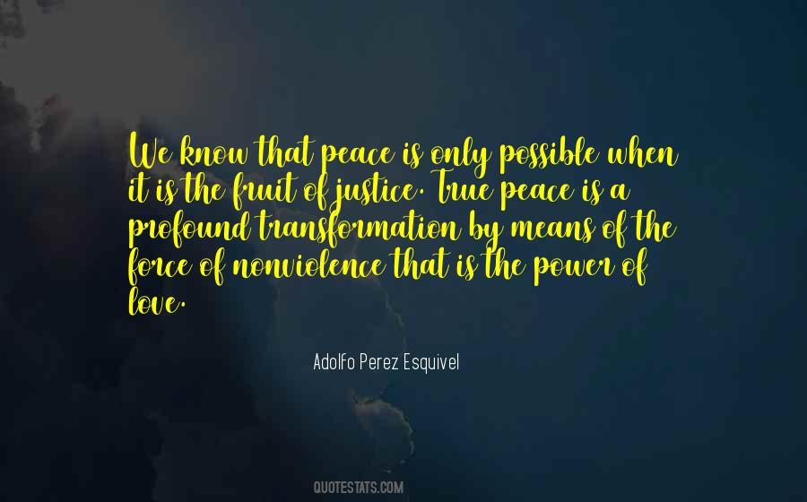 Peace Is Possible Quotes #944059