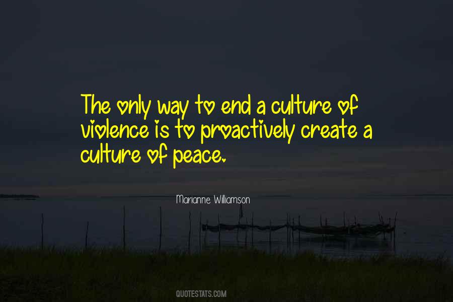 Peace Is The Only Way Quotes #1444938