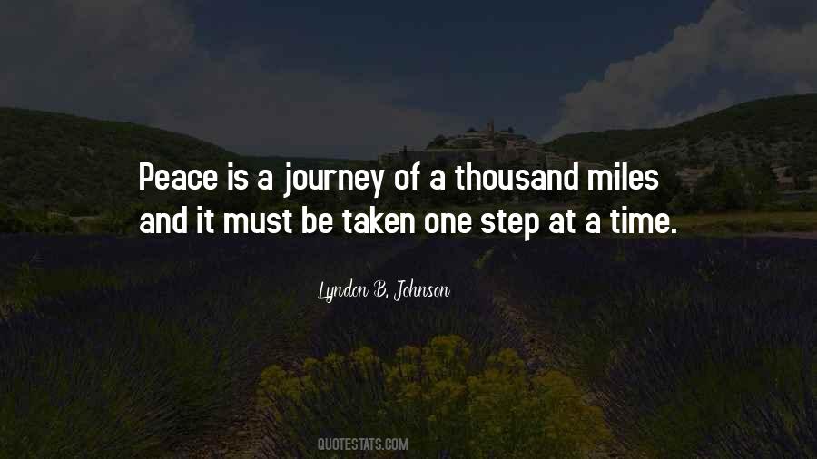 Peace Journey Quotes #1119104