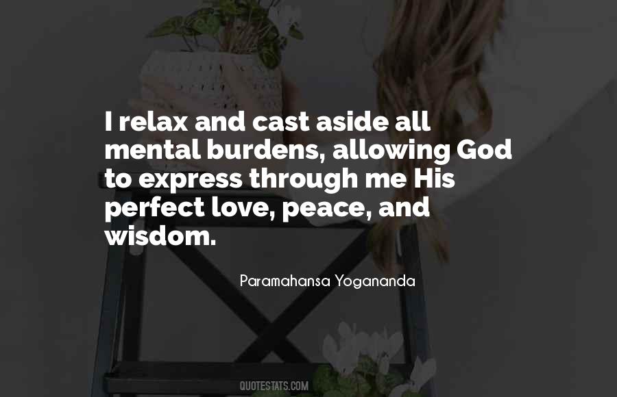 Peace Love God Quotes #198827