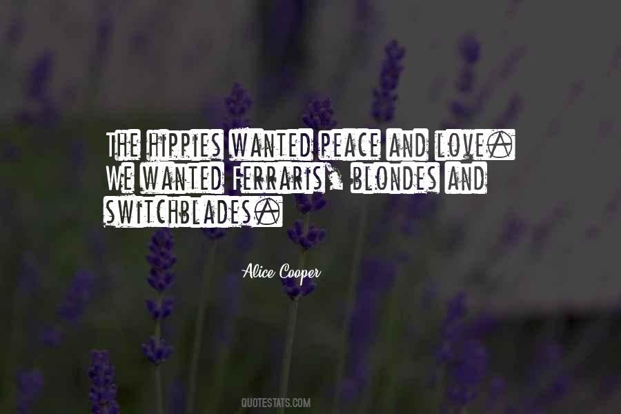 Peace Love Rock Quotes #331544