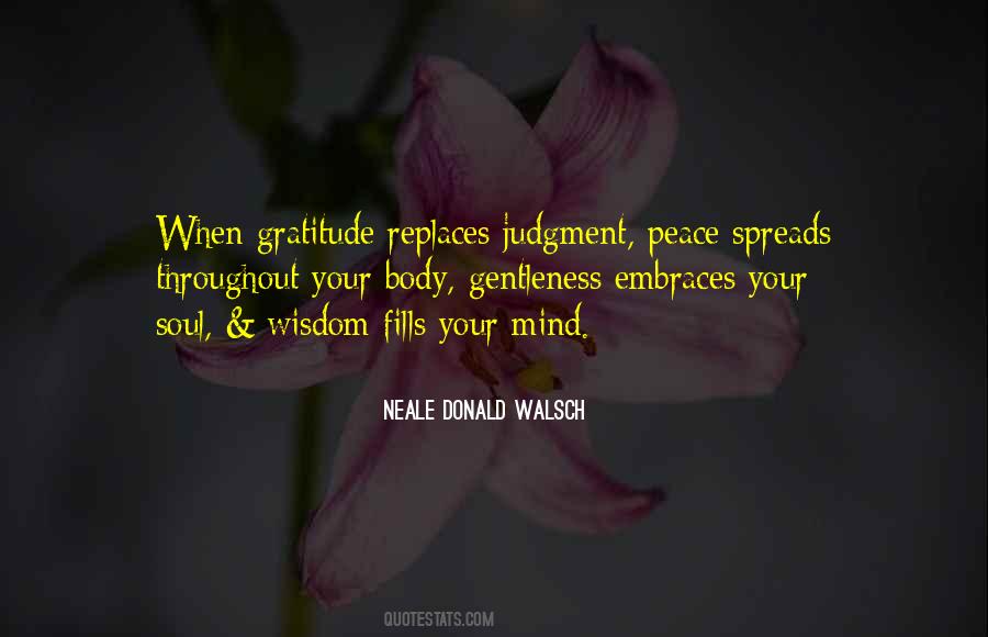Peace Of Mind And Soul Quotes #502803