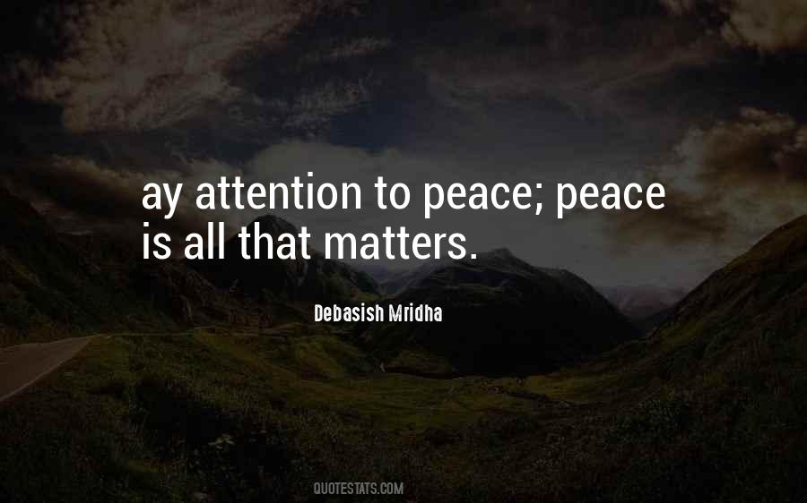 Peace Peace Quotes #840538