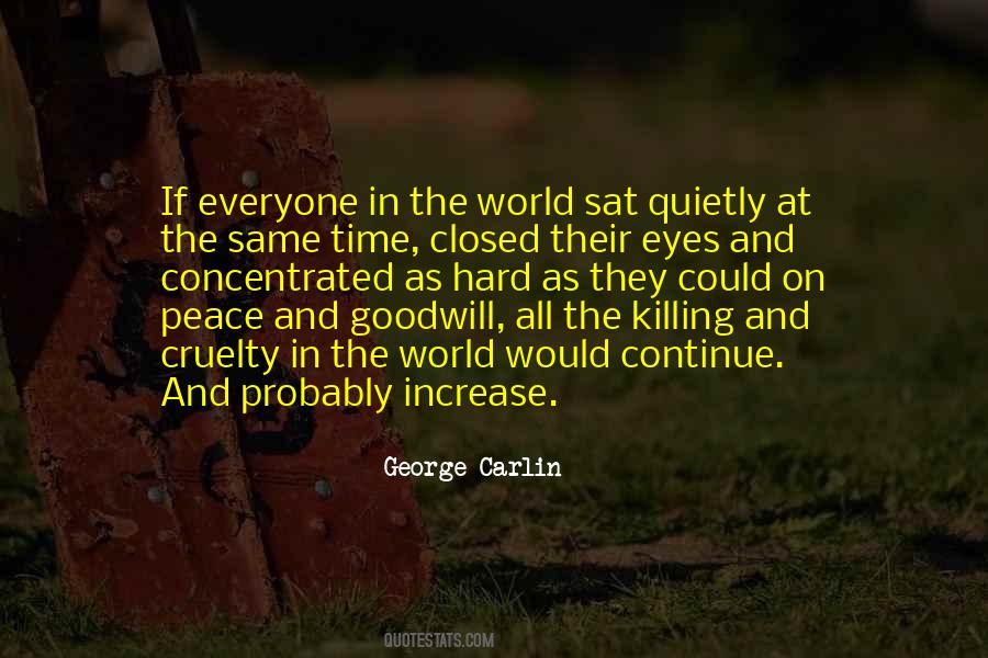Peace Time Quotes #221211