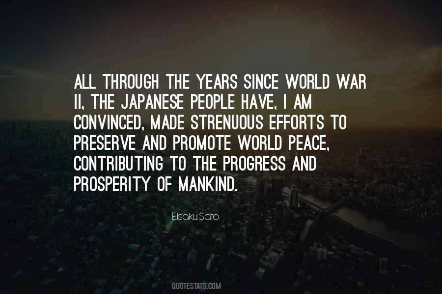 Peace To All Mankind Quotes #435977
