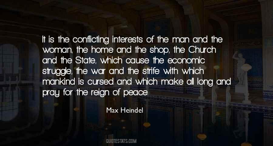 Peace To All Mankind Quotes #65001