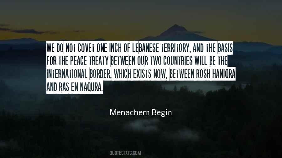 Peace Treaty Quotes #827162