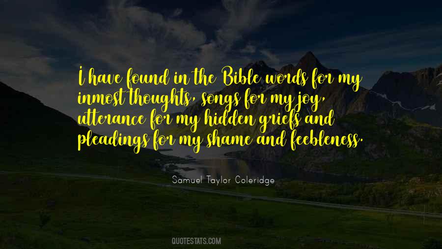 Quotes About Bible Words #438130