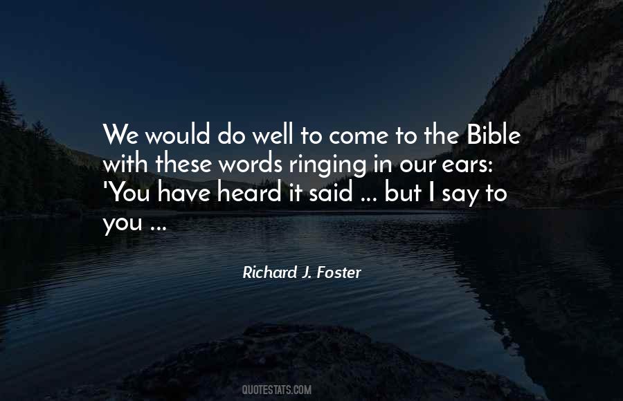 Quotes About Bible Words #466449