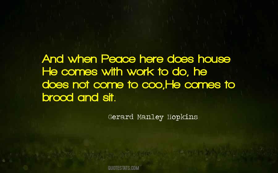 Peace Work Quotes #120751